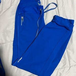 Royal Blue Srubs Jogger Pants